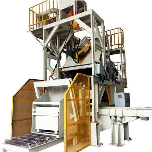 Crawler shot blasting machine